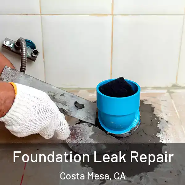  Foundation Leak Repair Costa Mesa, CA