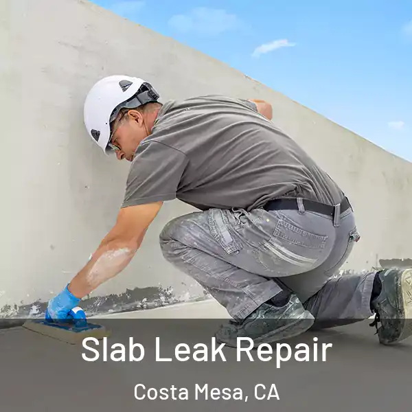  Slab Leak Repair Costa Mesa, CA