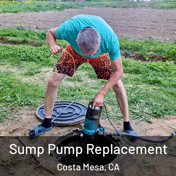  Sump Pump Replacement Costa Mesa, CA