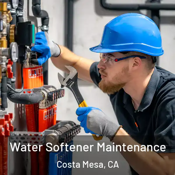  Water Softener Maintenance Costa Mesa, CA