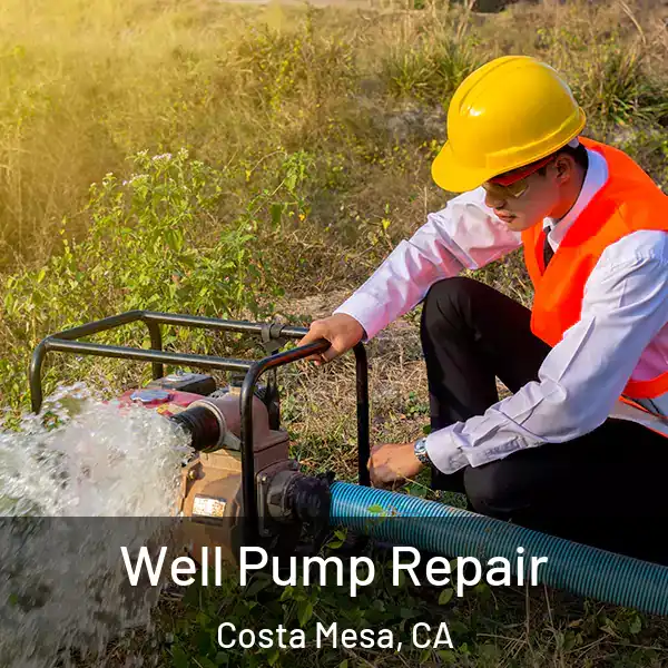  Well Pump Repair Costa Mesa, CA
